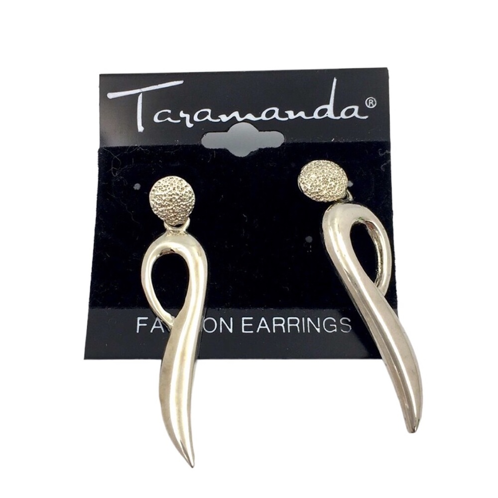 Taramanda Silver Tone Earrings